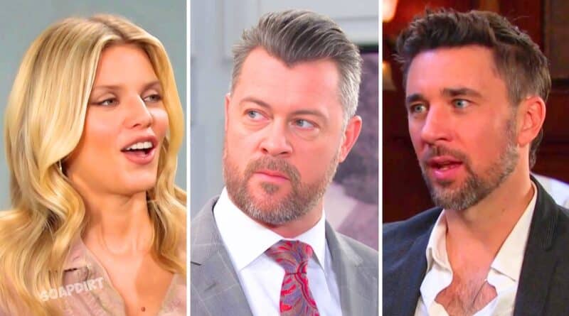 Days of Our Lives: EJ DiMera (Dan Feuerriegel) - Cat Greene (AnnaLynne McCord) - Chad DiMera (Billy Flynn)