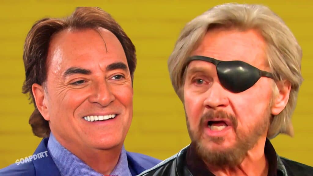 Our Days of Life Spoiler: Tony Dimera (thaao penghlis) - Steve Johnson (Stephen Nichols)