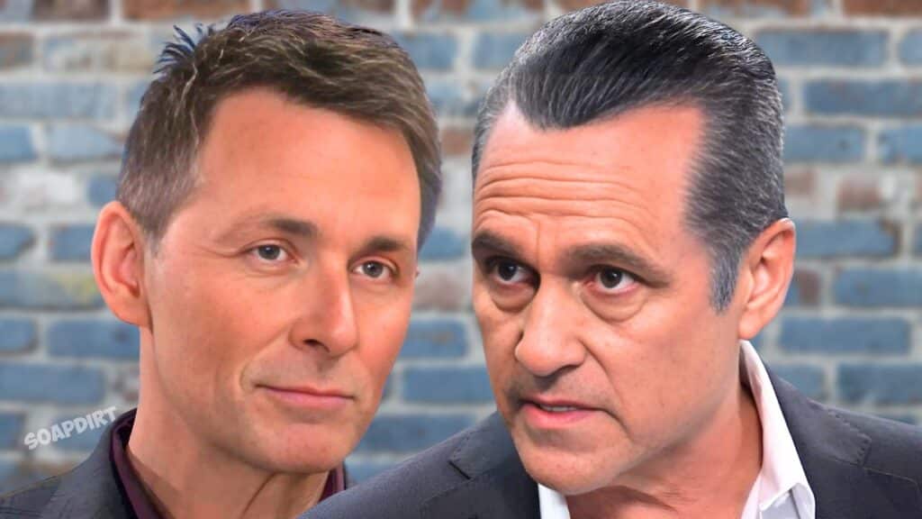 General Hospital Spoilers: Valentin Cassadine (James Patrick Stuart) - Sonny Corinthos (Maurice Benard)