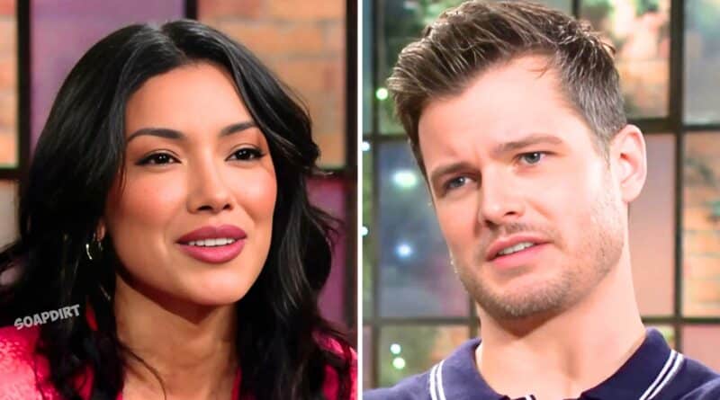 Young and the Restless: Kyle Abbott (Michael Mealor) - Audra Charles (Zuleyka Silver)