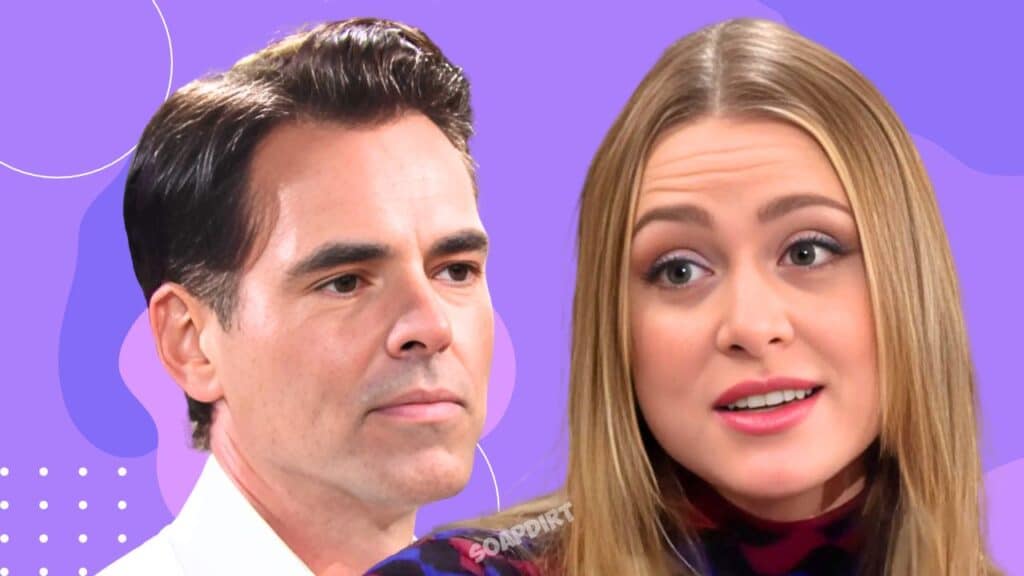 Young and restless: Claire grace Newman (Hayley Erin) - Billy Abbott (Jason Thompson)