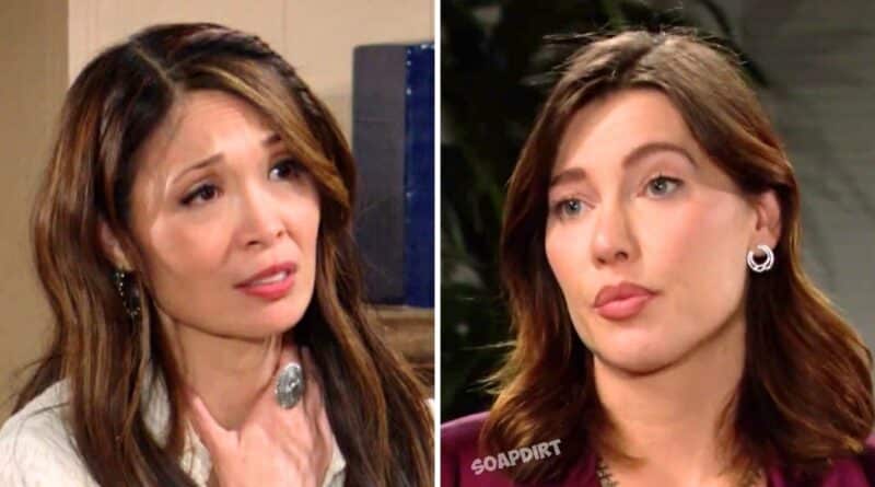 The Bold and the Beautiful Spoilers: Steffy Forrester (Jacqueline MacInnes Wood) - Poppy (Romy Park)