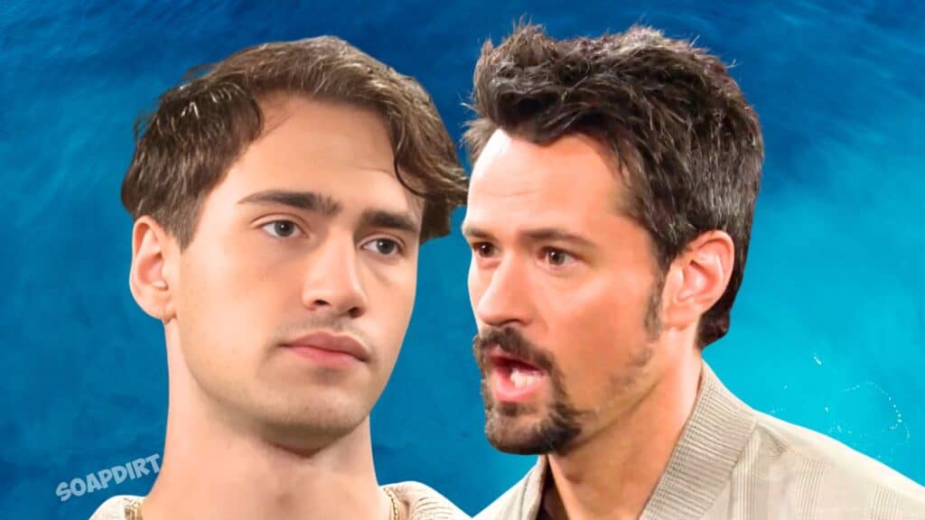 Bold and the Beautiful: Deke Sharpe (Harrison Cone) - Thomas Forrester (Matthew Atkinson)