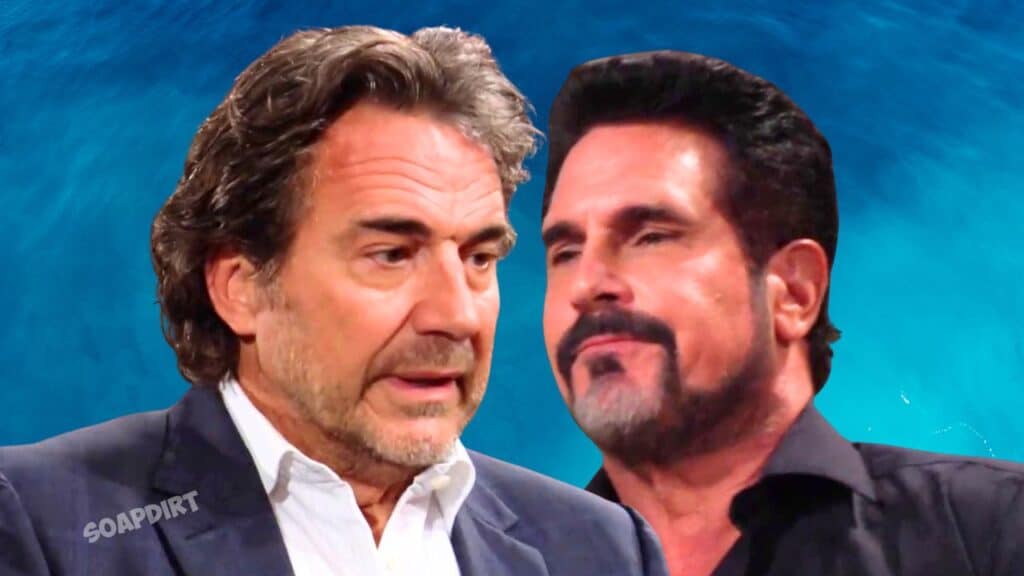 Bold and the Beautiful Spoilers: Ridge Forrester (Thorsten Kaye) - Bill Spencer (Don Diamont) 