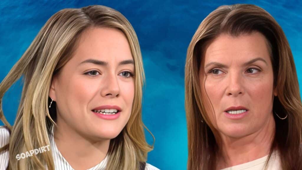 The Bold and the Beautiful: Hope Logan (Annika Noelle) - Sheila Carter (Kimberlin Brown)