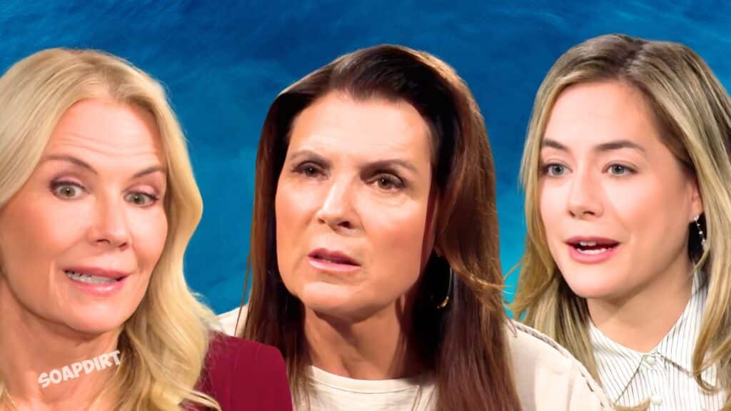Bold and the Beautiful: Brooke Logan (Katherine Kelly Lang) - Hope Logan (Annika Noelle) - Sheila Carter (Kimberlin Brown)