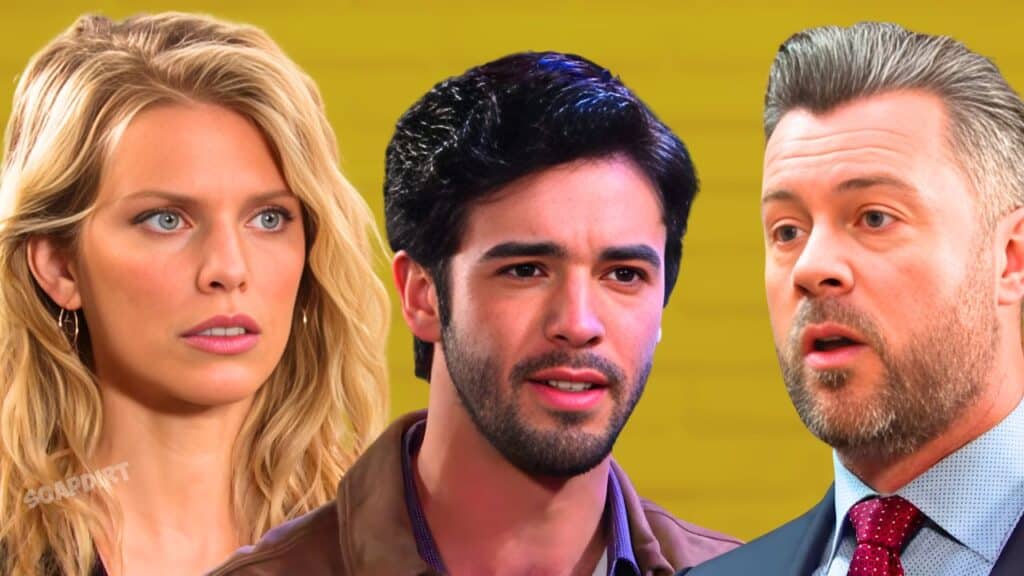 Days of Our Lives: Dr. Mark Greene (Jonah Robinson) - EJ Dimera (Dan Feuerriegel) - Cat Greene (Annalynne McCord)