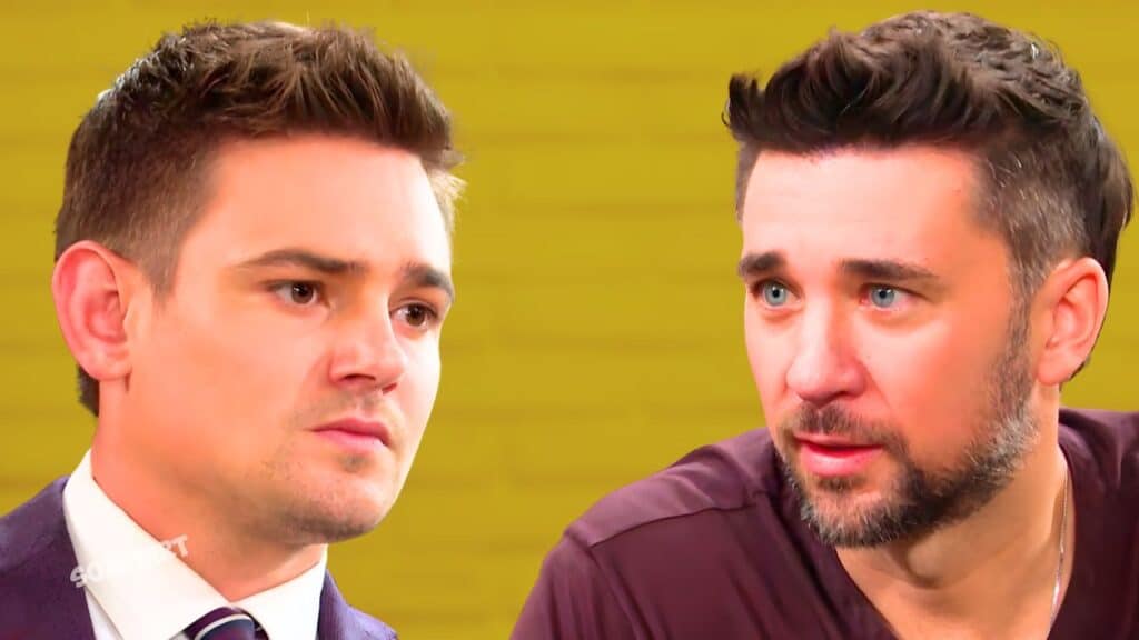 Days of Our Lives Spoilers: Johnny DiMera (Carson Boatman) - Chad DiMera (Billy Flynn)