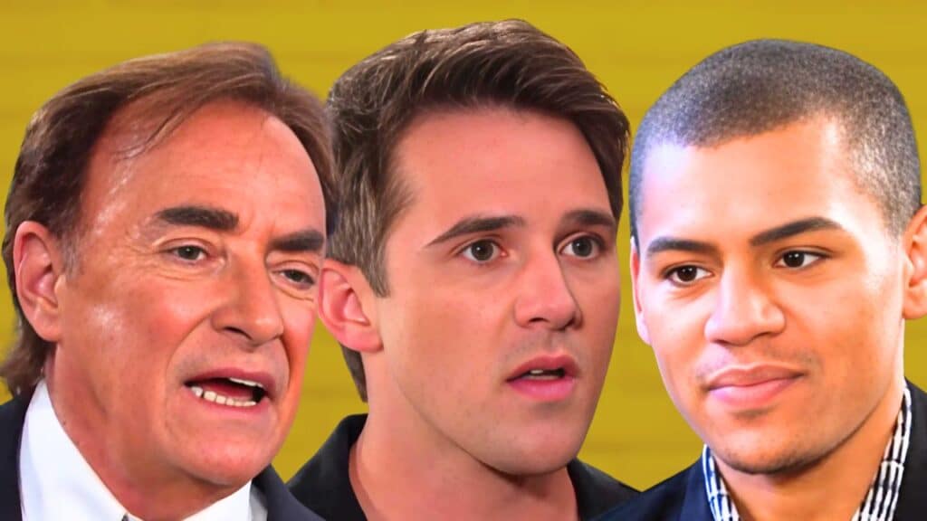 Days of Our Life: Theo Carver (Louis Tomeo) - JJ Donduux (Matthew Ashford) - Tony Dimgllis (Thao Penglis (Thao Penglis)
