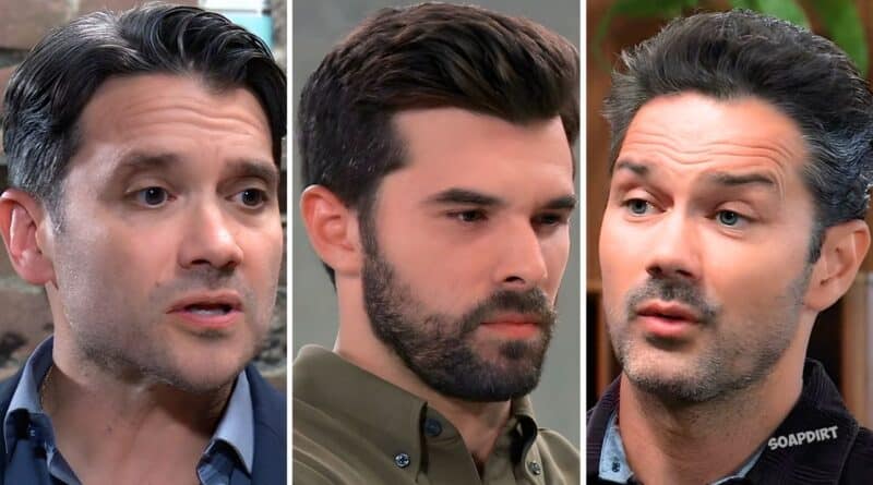General Hospital: Dante Falconeri (Dominic Zamprogna) - Harrison Chase (Josh Swickard) - Nathan West (Ryan Paevey)