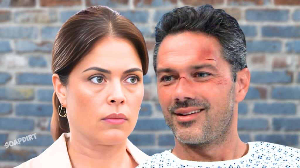 General Hospital: Nathan West (Ryan Paevey) - Britt Westbourne (Kelly Thiebaud) 