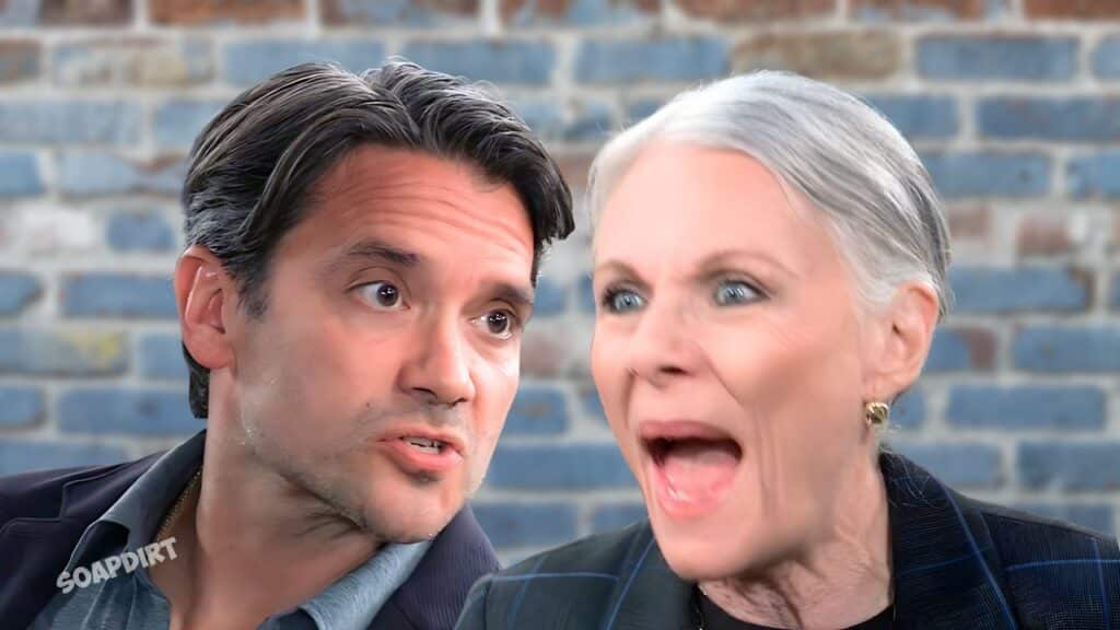 General Hospital Spoilers: Dante Falconeri (Dominic Zamprogna) - Tracy Quartermaine (Jane Elliot)
