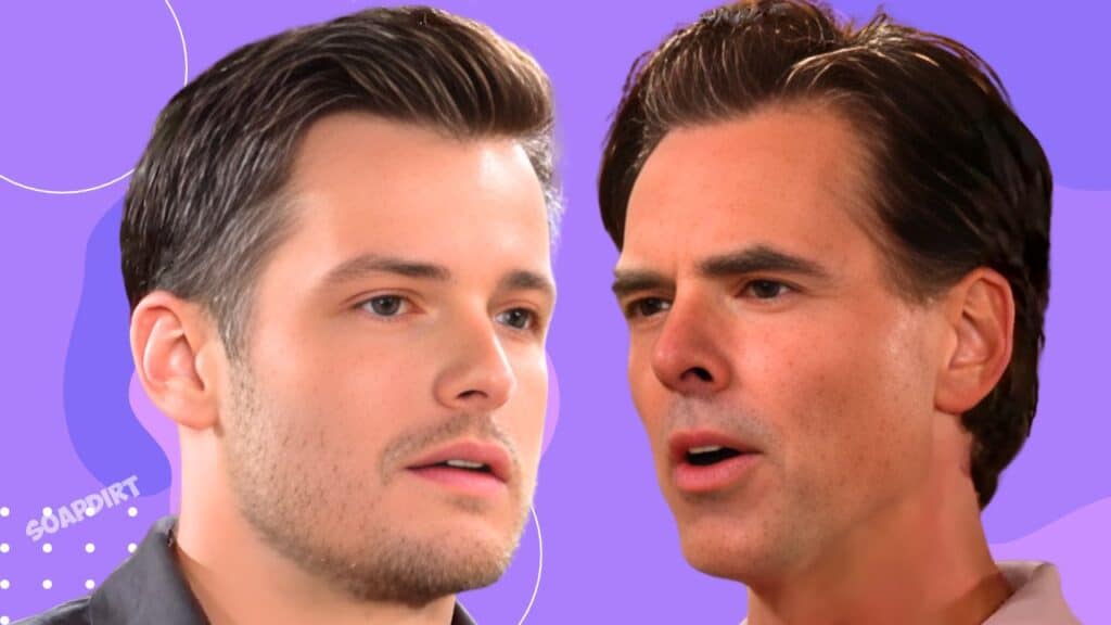 Young and the Restless Spoilers: Kyle Abbott (Michael Mealor) - Billy Abbott (Jason Thompson)