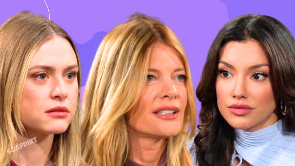 Young and the Restless: Audra Charles (Zuleyka Silver) - Phyllis Summers (Michelle Stafford) - Claire Grace Newman (Hayley Erin) 