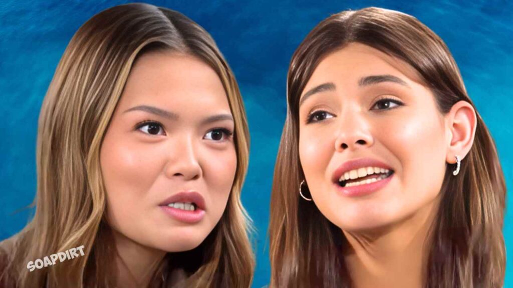 The Bold and the Beautiful: Luna Nozawa (Lisa Yamada) - Electra forrester (laneya rearing)