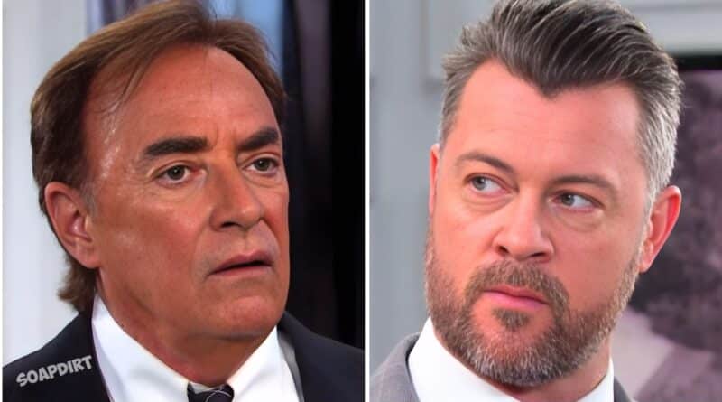 Days of Our Lives: EJ DiMera (Dan Feuerriegel) - Tony DiMera (Thaao Penghlis)