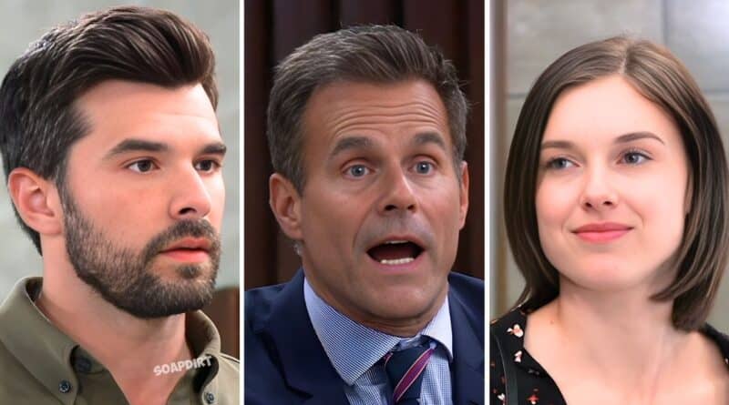 General Hospital: Drew Cain Quartermaine (Cameron Mathison) - Willow Tait (Katelyn MacMullen) - Harrison Chase (Josh Swickard)