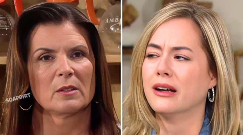Bold and the Beautiful Spoilers: Hope Logan (Annika Noelle) - Sheila Carter (Kimberlin Brown)