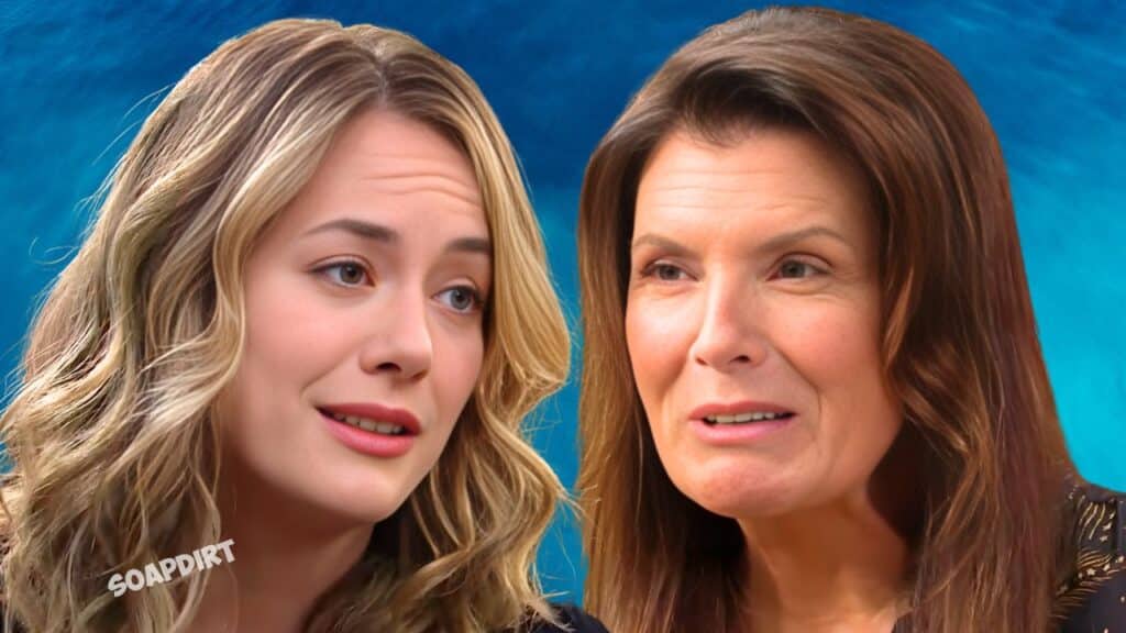 The Bold and the Beautiful: Hope Logan (Annika Noelle) - Sheila Carter (Kimberlin Brown)