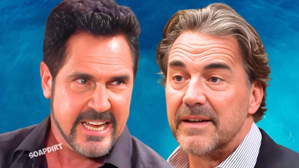 Bold and the Beautiful Spoilers: Ridge Forrester (Thorsten Kaye) - Bill Spencer (Don Diamont)