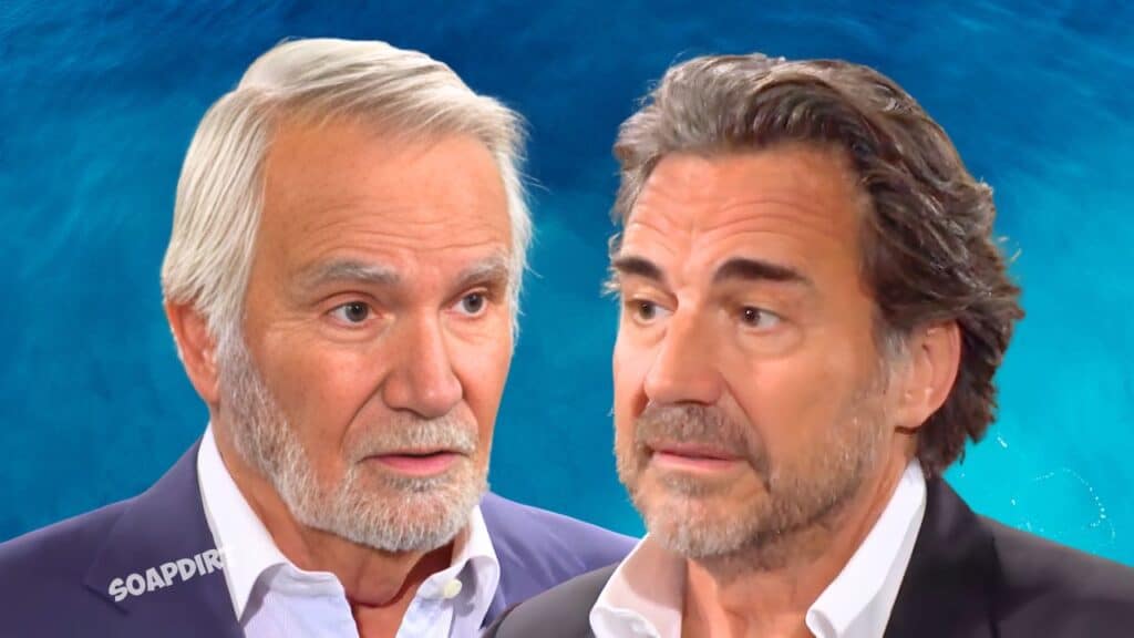 Bold and the Beautiful: Ridge Forrester (Thorsten Kaye) - Eric Forrester (John McCook) 