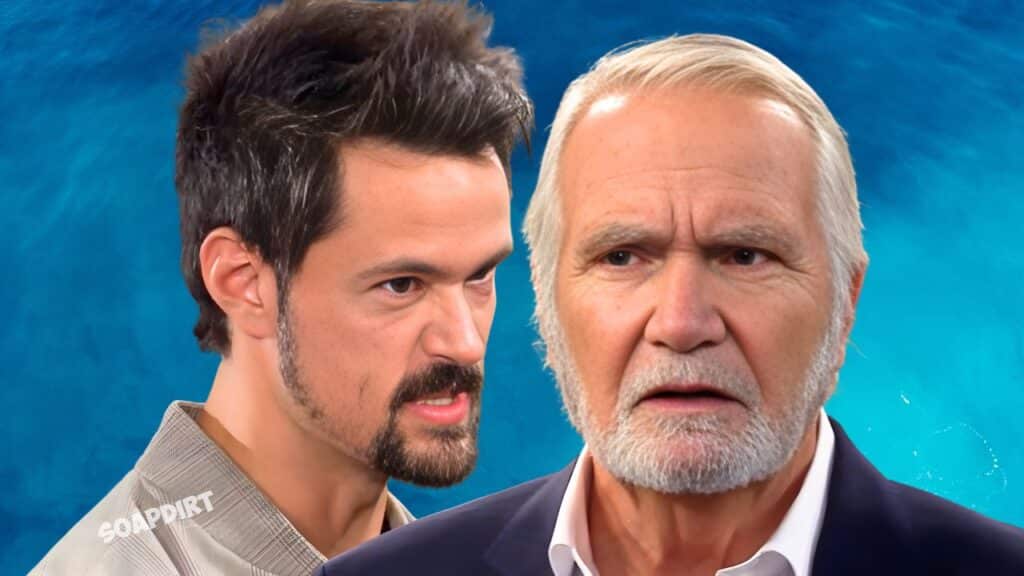 Bold and the Beautiful: Eric Forrester (John McCook) - Thomas Forrester (Matthew Atkinson)