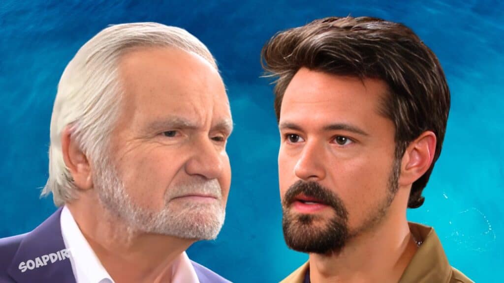 Bold and the Beautiful: Eric Forrester (John McCook) - Thomas Forrester (Matthew Atkinson)