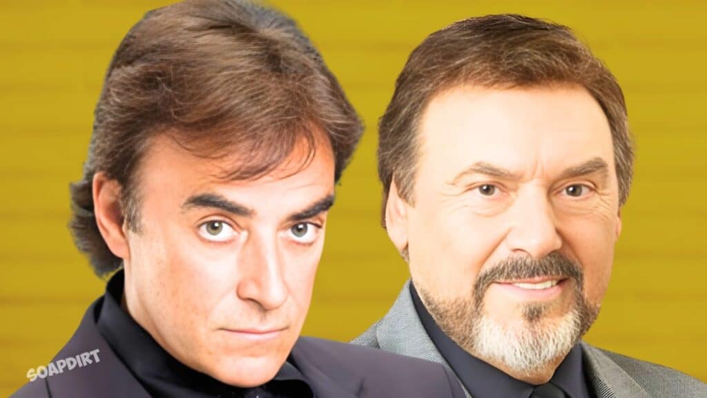 Days of our Lives: Stefano DiMera(Joseph Mascolo) - Andre DiMera (Thaao Penghlis)