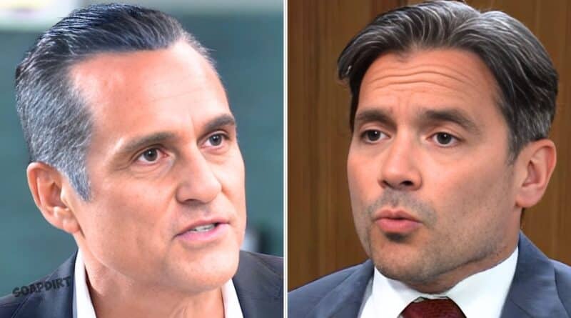 General Hospital Spoilers: Dante Falconeri (Dominic Zamprogna) - Sonny Corinthos (Maurice Benard)