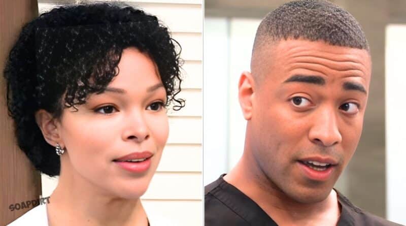 General Hospital: Dr. Isaiah Gannon (Sawandi Wilson) - Portia Robinson (Brook Kerr)