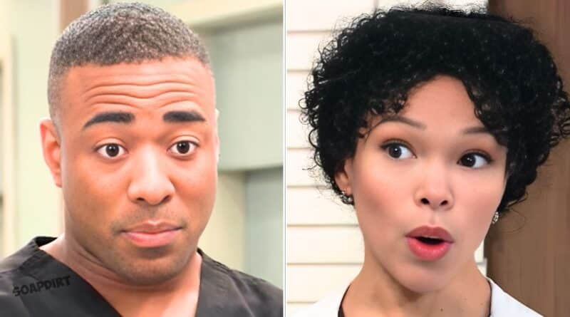 General Hospital: Portia Robinson (Brook Kerr) - Dr. Isaiah Gannon's (Sawandi Wilson)