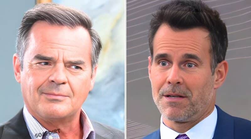 General Hospital: Drew Cain (Cameron Mathison) - Ned Quartermaine (Wally Kurth)