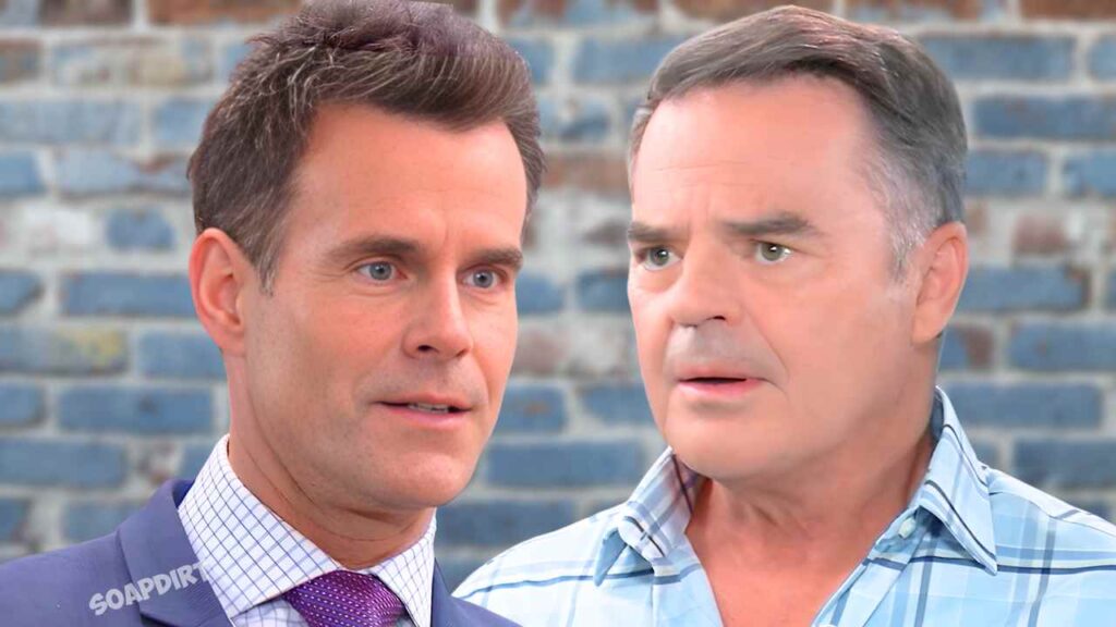 General Hospital: Drew Cain (Cameron Mathison) - Ned Quartermaine (Wally Kurth)