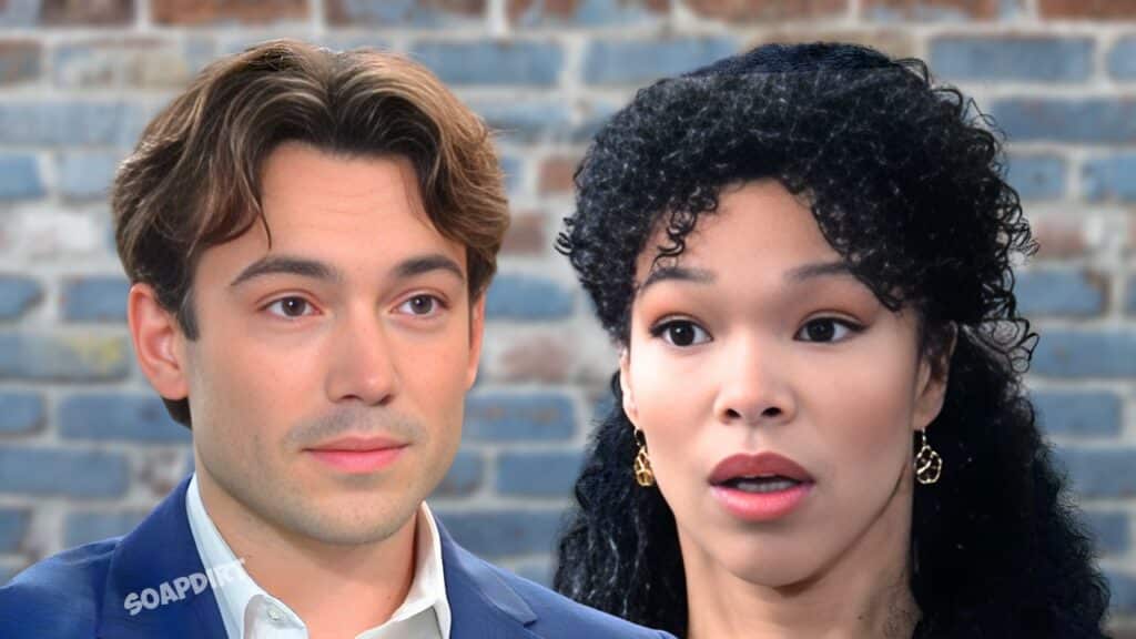 General Hospital Spoilers: Portia Robinson (Brook Kerr) - Michael Corinthos (Rory Gibson)