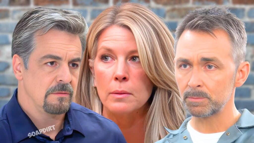 General Hospital: Valentin Cassadine (James Patrick Stuart) - Carly Corinthos Spencer (Laura Wright) - Jack Brennan (Chris McKenna)