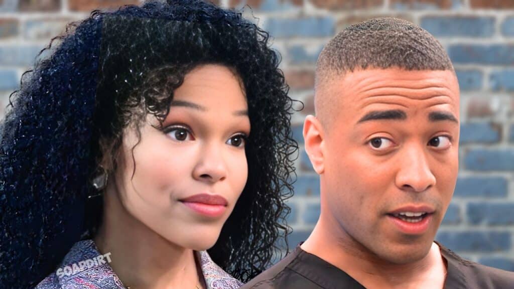 General Hospital: Portia Robinson (Brook Kerr) - Dr. Isaiah Gannon's (Sawandi Wilson)