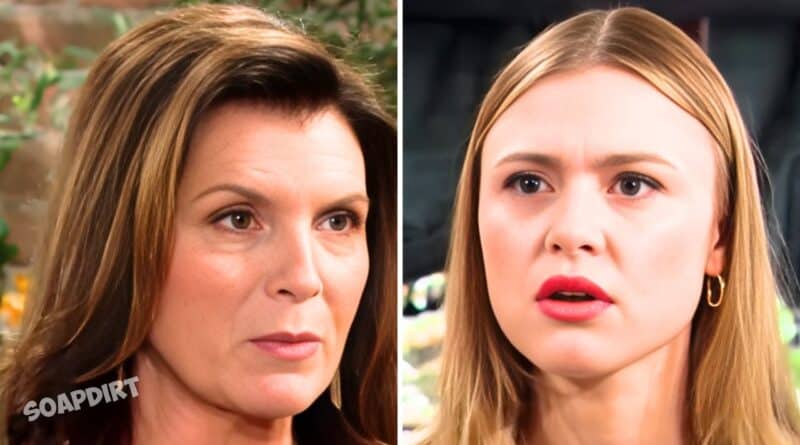 Young and the Restless: Claire Grace Newman (Hayley Erin) - Sheila Carter (Kimberlin Brown)