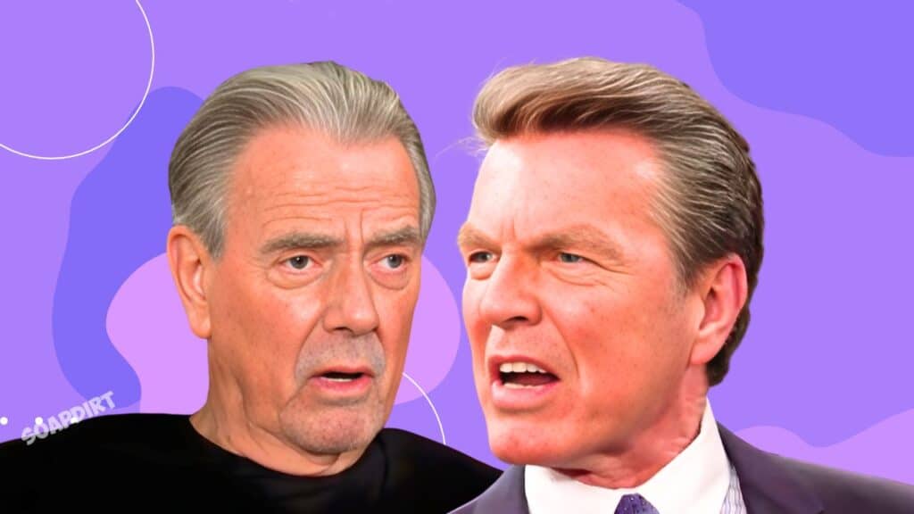 Young and the Restless Spoilers: Victor Newman (Eric Braeden) - Jack Abbott (Peter Bergman)