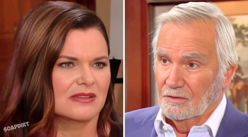 Bold and the Beautiful: Eric Forrester (John McCook) - Katie Logan (Heather Tom)