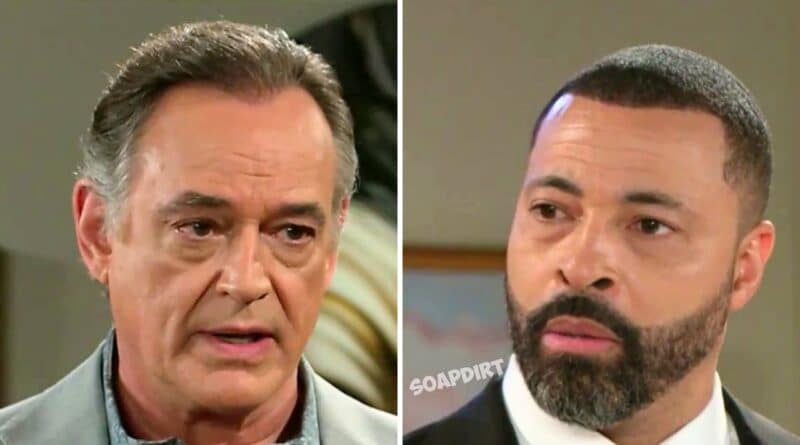 Beyond the Gates Spoilers: Bill Hamilton (Timon Kyle Durrett) - Joey Armstrong (Jon Lindstrom)