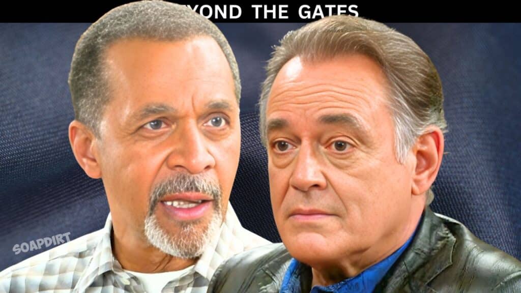 Beyond the Gates Spoilers: Vernon Dupree (Clifton Davis) - Joey Armstrong (Jon Lindstrom)  