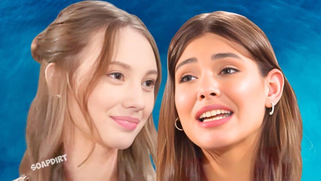 The Bold and the Beautiful Spoilers: Electra Forrester (Laneya Grace) - Melissa Dylan (Sydney Bullock) 