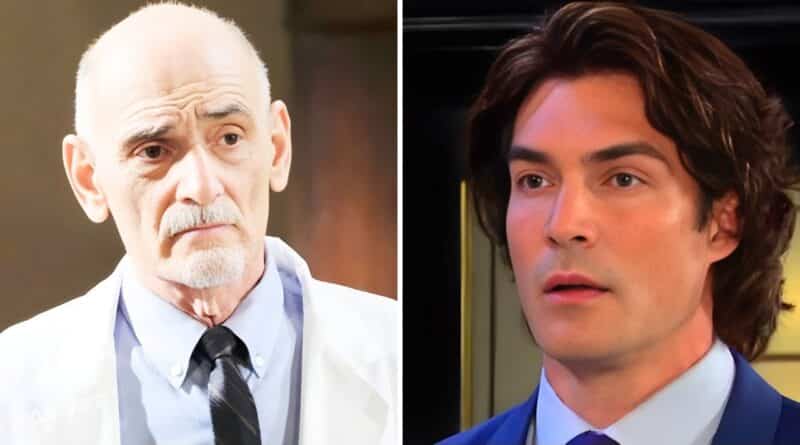 Days of Our Lives Spoilers: Dimitri von Leuschner DiMera (Peter Porte) - Dr. Wilhelm Rolf (Richard Wharton)