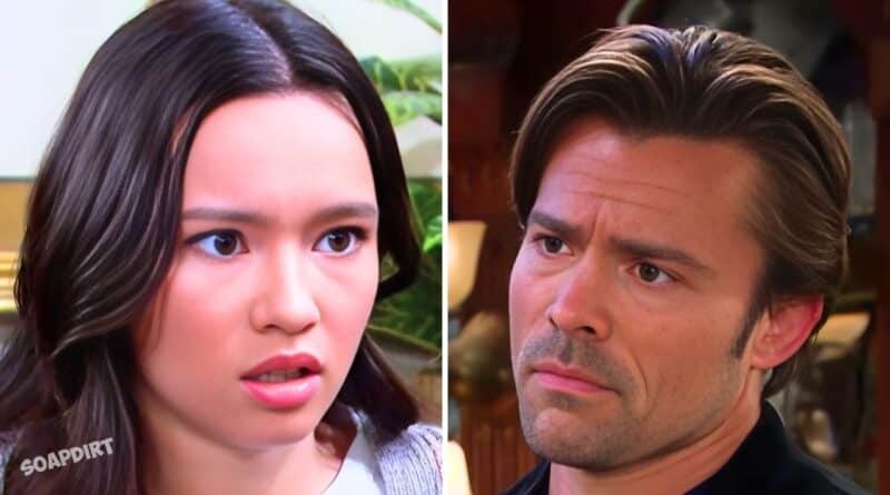 Days of our Lives: Sophia Choi (Rachel Boyd) - Philip Kiriakis (John-Paul Lavoisier)