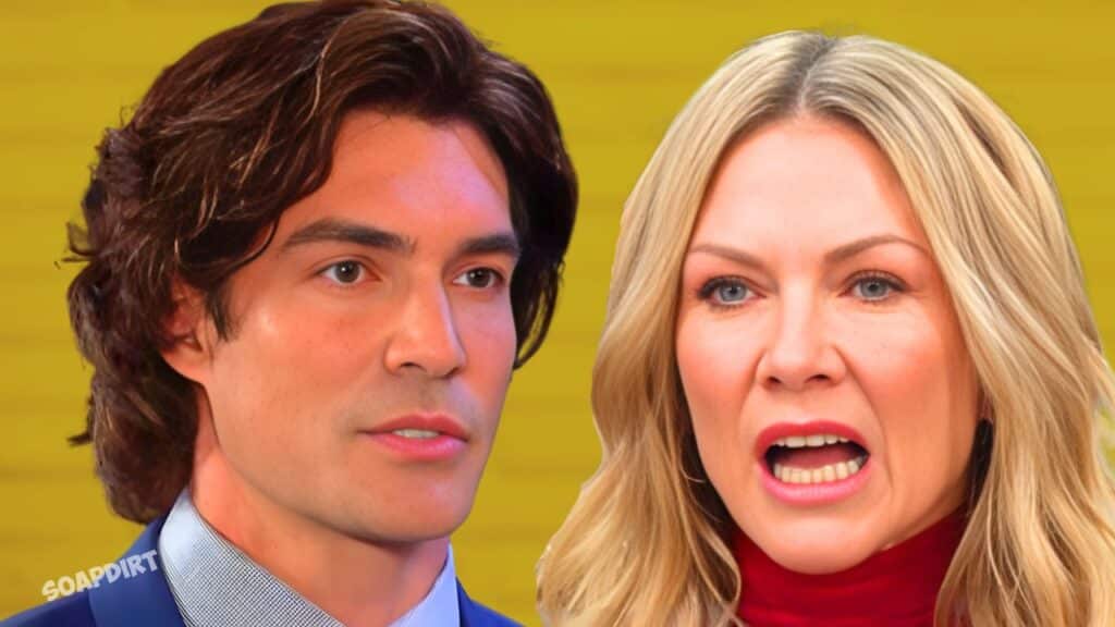 Days of Our Lives Spoilers: Dimitri von Leuschner DiMera (Peter Porte) - Kristen DiMera (Stacy Haiduk)