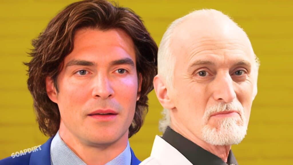Days of Our Lives Spoilers: Dimitri von Leuschner DiMera (Peter Porte) - Dr. Wilhelm Rolf (Richard Wharton) 