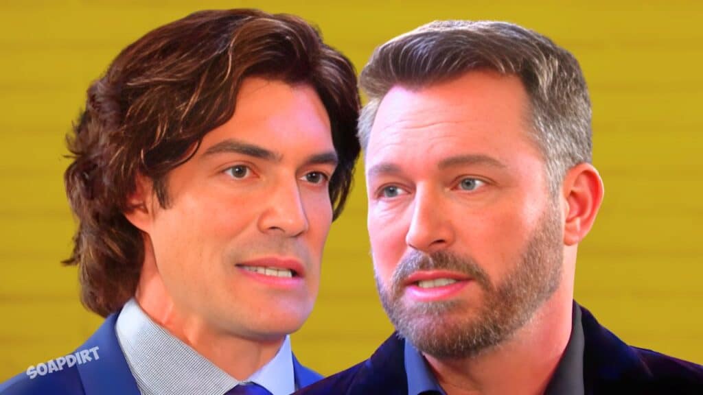 Days of Our Lives Spoilers: Dimitri von Leuschner DiMera (Peter Porter) – Brady Black (Eric Martsolf) 