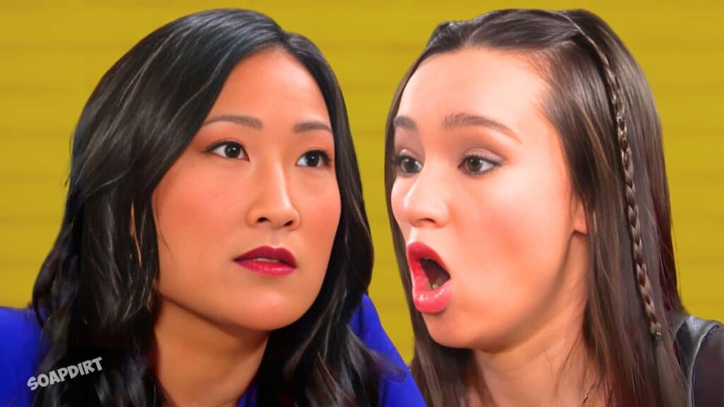 Days of Our Lives: Sophia Choi (Rachel Boyd) - Melinda Trask (Tina Huang) 