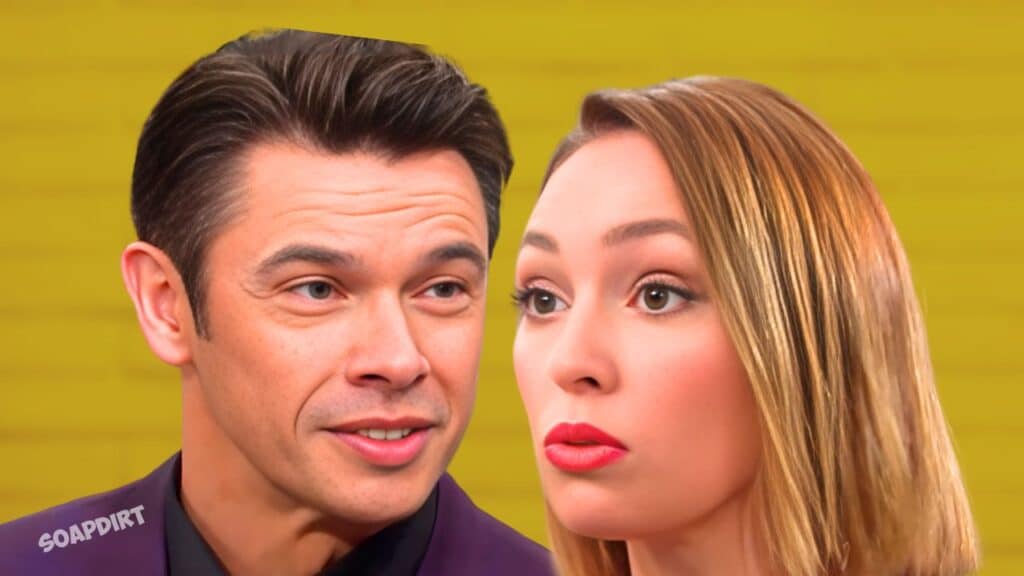 Days of Our Lives: Xander Cook (Paul Telfer) - Gwen Rizczech (Emily O'Brien) 
