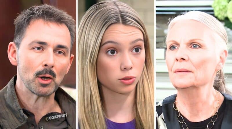 General Hospital: Charlotte Cassadine (Bluesy Burke) - Tracy Quartermaine (Jane Elliot) - Valentin Cassadine (James Patrick Stuart)